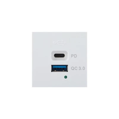 Gwefrydd USB A USB C 30W