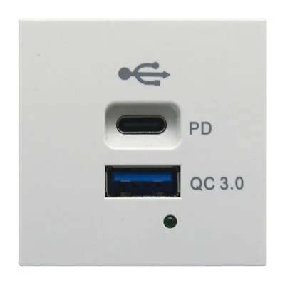 45W USB A USB C Charger