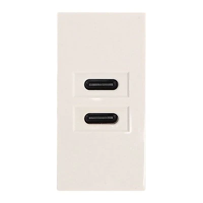 Gwefrydd USB C 10.5W deuol