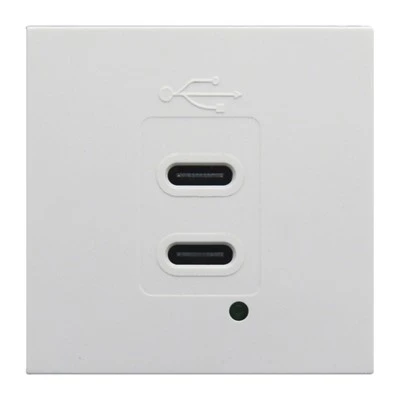 Gwefrydd USB C 21W deuol