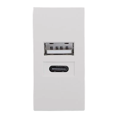 Gwefrydd USB A USB C 15W
